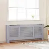 Image de vidaXL Cache-radiateur MDF Gris 205 cm