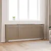 Image de vidaXL Cache-radiateur MDF 205 cm