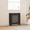Image de vidaXL Cache-radiateur Noir 78 cm