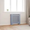 Image de VidaXL Cache-radiateur MDF Gris 78 cm