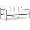 Image de vidaXL Cadre de canapé-lit - Métal 90x200 cm Gris