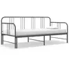 Image de VIDAXL Canapé-lit extensible - Gris Métal