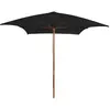 Image de VIDAXL Parasol Noir 200x300 cm
