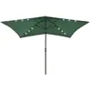 Image de vidaXL Parasol jardin 200x300 cm vert