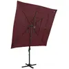 Image de vidaXL Parasol de jardin - Rouge bordeaux 250x250 cm