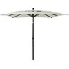 Image de vidaXL Parasol 3 niveaux Sable