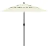 Image de Parasol de jardin sable - 2,5 m