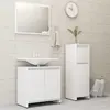 Image de Ensemble vidaXL blanc bois d'ingénierie