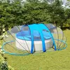 Image de Dôme de piscine ovale 620x410x205 cm