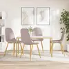 Image de vidaXL Chaises de salle à manger - Rose