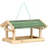 Image de VidaXL Mangeoire à oiseaux bois sapin