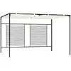 Image de vidaXL Belvédère rétractable Crème