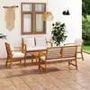 Image de vidaXL Salon de Jardin 5 pcs - Bois d'Acacia