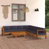 Image de vidaXL Salon de jardin 8 pcs - Bois d'acacia