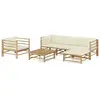 Image de VIDAXL Salon de jardin 6 pcs - Bambou