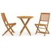 Image de VIDAXL Extérieur Mobilier 3 pcs - Acacia