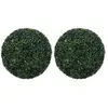 Image de Boules de buis artificielles