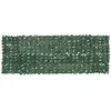 Image de vidaXL Écran de balcon Feuilles Vert foncé 300x100 cm