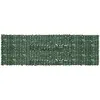 Image de Title: vidaXL Écran de balcon avec feuilles 500x150 cm - Vert foncé