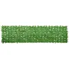 Image de VidaXL Écran de balcon avec feuilles 300x75 cm - Vert
