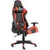 Image de vidaXL Fauteuil de jeu - Rouge/Noir