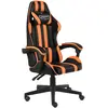 Image de vidaXL Fauteuil de jeux vidéo - Noir et orange