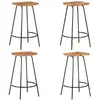 Image de VIDAXL Tabourets de bar bois d'acacia solide