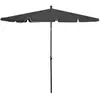 Image de vidaXL Parasol incliné - Anthracite