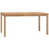 Image de vidaXL Table de jardin 160x80x77 cm - Bois de teck