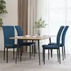 Image de vidaXL Lot de 4 chaises - Bleu