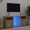 Image de Meuble TV LED vidaXL - Chêne Sonoma