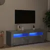 Image de vidaXL LED Gris béton