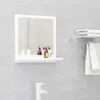 Image de vidaXL Miroir de salle de bain Blanc 40x10,5x37 cm