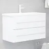 Image de vidaXL Blanc 80x38,5x48 cm
