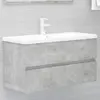 Image de VIDAXL Armoire d'évier - Gris béton