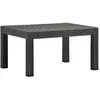 Image de vidaXL Table de jardin Anthracite