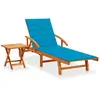 Image de VidaXL Chaise Longue Acacia