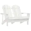 Image de vidaXL Chaise de jardin Adirondack 2 places