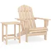 Image de vidaXL Chaise de jardin Adirondack et table - Bois de sapin