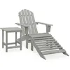 Image de vidaXL Chaise de jardin Adirondack