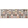 Image de vidaXL Tapis de cuisine lavable - Mosaïque