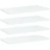 Image de vidaXL Panneaux de Bibliothèque 4 Pièces - Blanc
