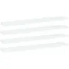 Image de vidaXL Panneaux Bibliothèque 4 pcs Blanc
