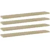 Image de VIDAXL Panneau de bibliothèque 4pcs - Chêne sonoma