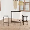 Image de vidaXL Ensemble de bar de jardin 3 pcs - Résine Tressée