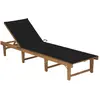 Image de vidaXL Chaise longue - Acacia solide