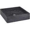 Image de VidaXL Lavabo marbre 40x40 cm - Noir