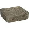 Image de VidaXL Lavabo marbre 40x40 cm - Gris