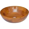Image de Lavabo vidaXL - Teck massif - Ø 40 x 10 cm