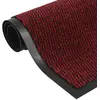 Image de vidaXL Paillasson Rouge
